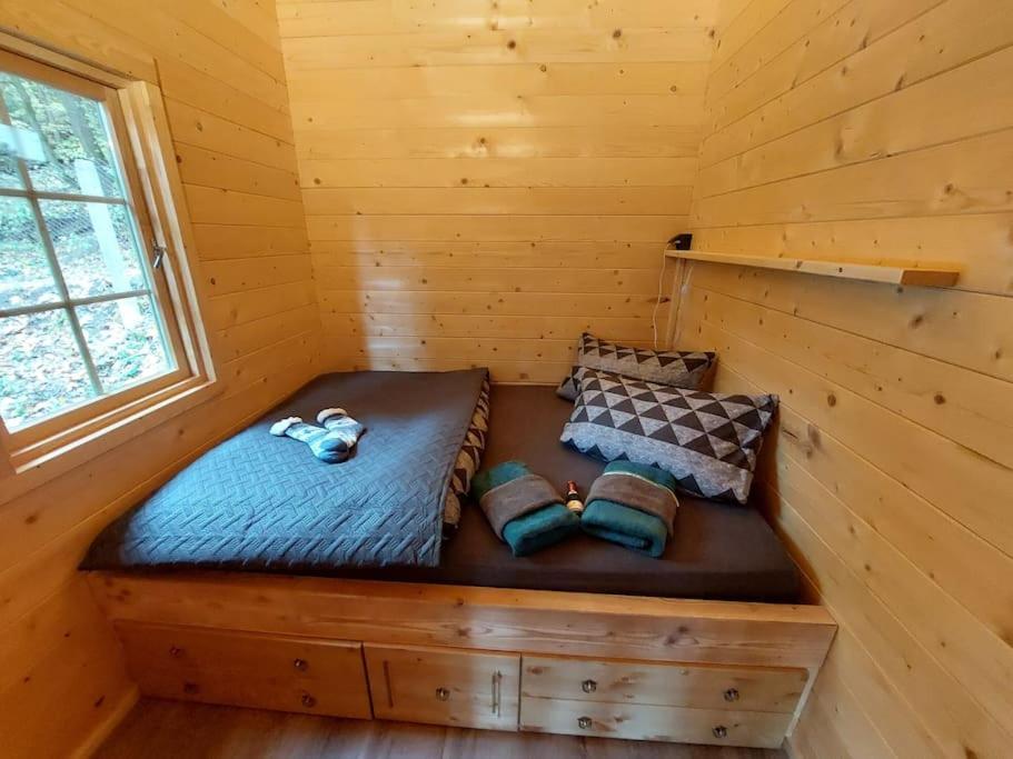 Tiny House Am Teich Apartment Garnsdorf Exterior photo
