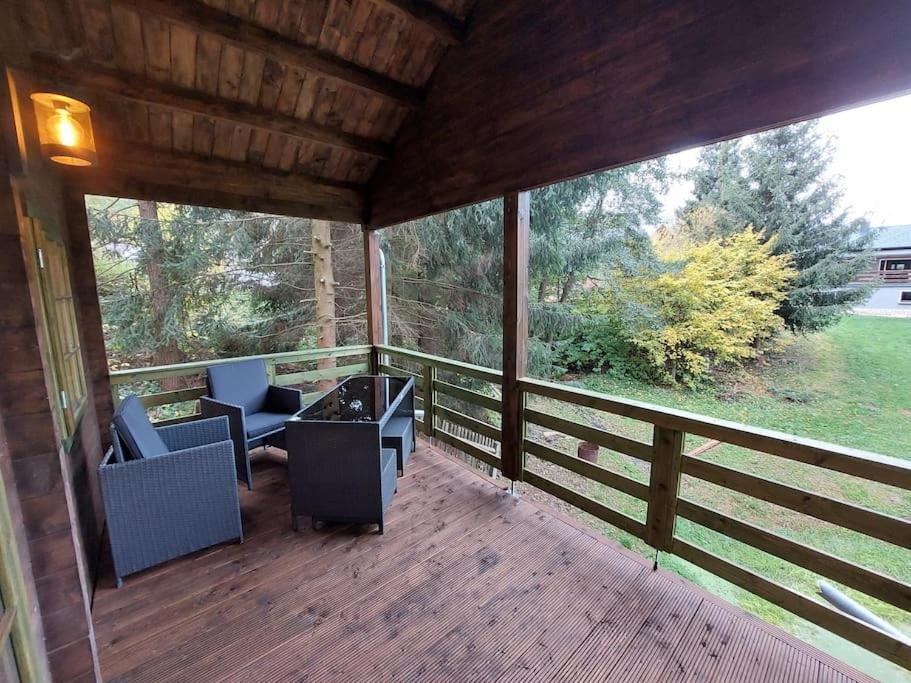 Tiny House Am Teich Apartment Garnsdorf Exterior photo